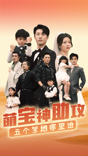 萌宝神助攻，五个爹地哪里逃（77集）超火热门短剧