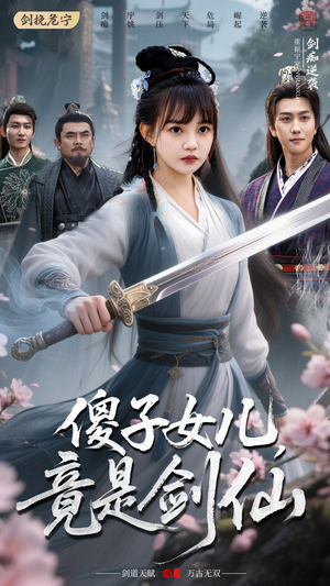 傻子女儿竟是剑仙（50集）抢先看热门短剧